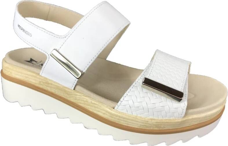 Mephisto Dominica Sandaal voor vrouwen White Dames