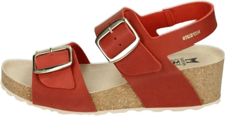 Mephisto VIOLETT SCRATCH Volwassenen Sandalen met hak Rood - Foto 2