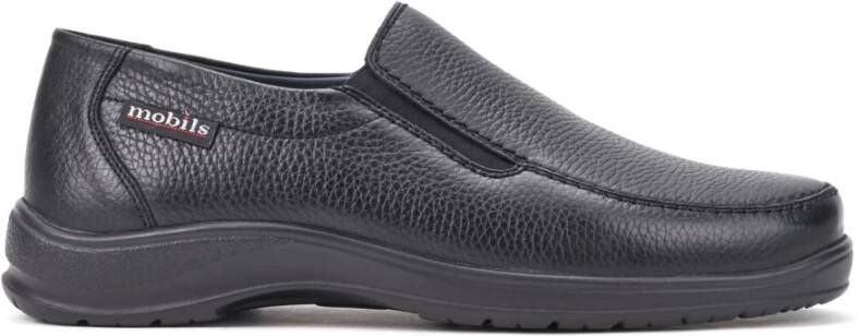 mephisto Ewald Heren Instapper Brede Pasvorm Zwart Black Heren