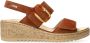 Mephisto Mobils Nasma dames sandaal bruin - Thumbnail 2