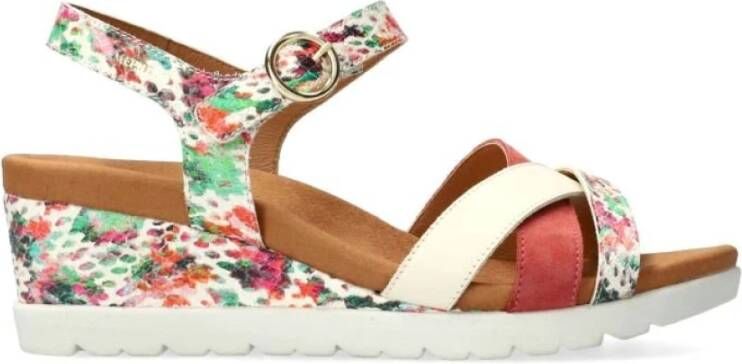 mephisto Flat Sandals Multicolor Dames