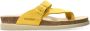 Mephisto Flat Sandals Yellow Dames - Thumbnail 1