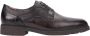 Mephisto Flavien Heren Leren Veterschoen Donkerbruin Brown Heren - Thumbnail 2