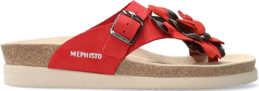 mephisto Flip Flops Rood Dames