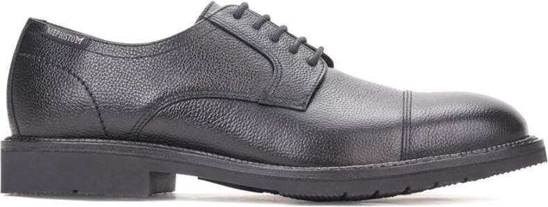 mephisto Formele veterschoen voor heren Black Heren