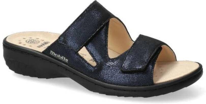 Mephisto Geva Slipper Blauw - Foto 2