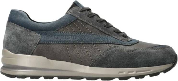 Mephisto Grijze Blauwe Herensneaker Barth