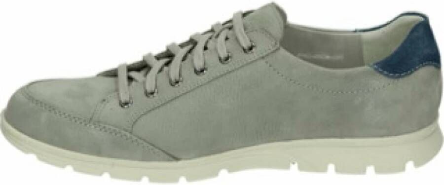 Mephisto Grijze Heren Sneaker Comfortabel en veelzijdig