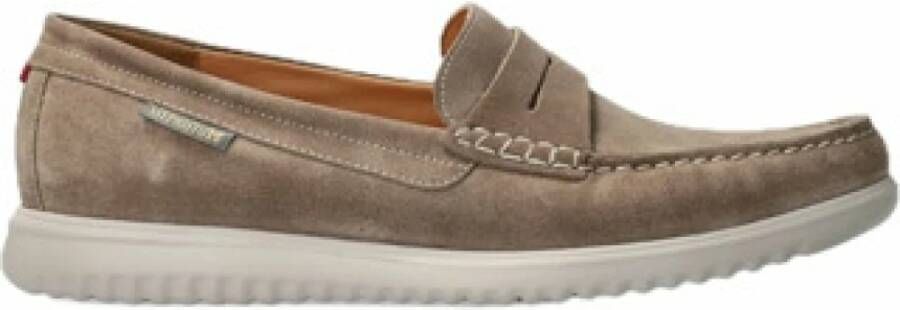 Mephisto Grijze mocassins voor heren