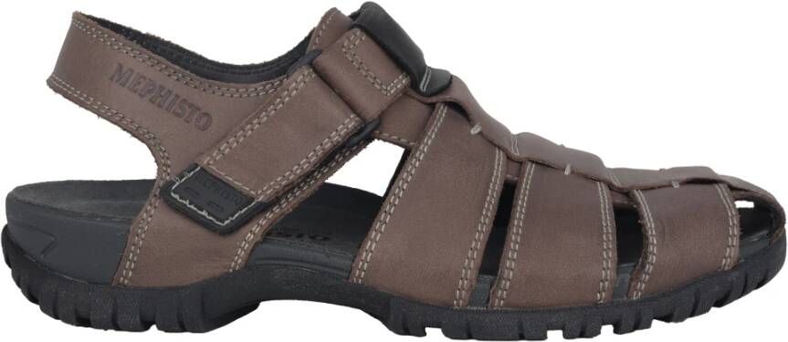 Mephisto Grijze Pewter Herensandaal