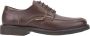 Mephisto Handgemaakte Donkerbruine Veterschoen voor Heren Brown Heren - Thumbnail 2