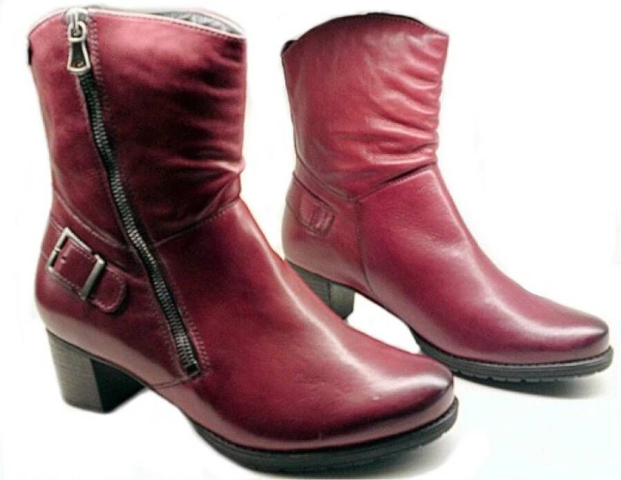 mephisto Heeled Boots Rood Dames