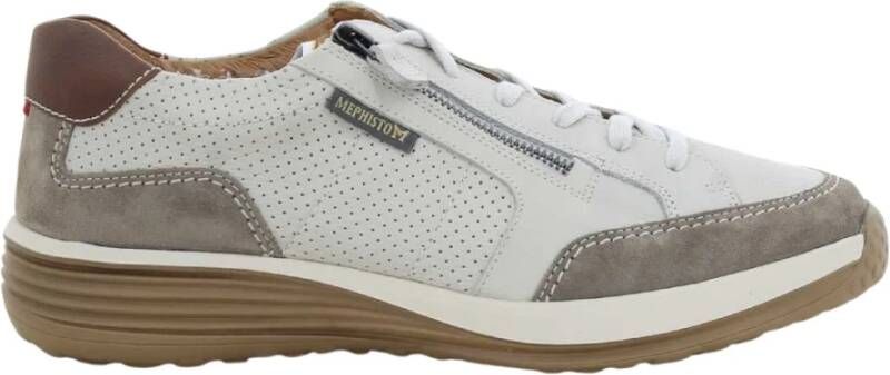 Mephisto Heren Ecru Sacco Z4 Schoenen Beige Heren