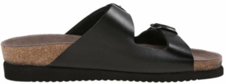 Mephisto Heren Zwarte Slippers