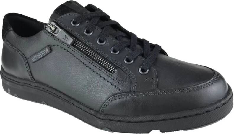 Mephisto Herenschoenen Sneaker Zwart Heren