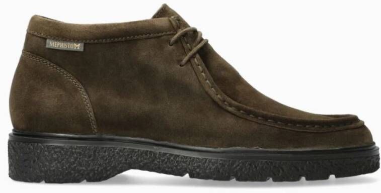 Mephisto Klassieke heren enkellaars met comforttechnologie
