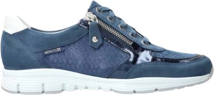 Mephisto Klassieke Ylona damessneaker Blue Dames - Foto 2