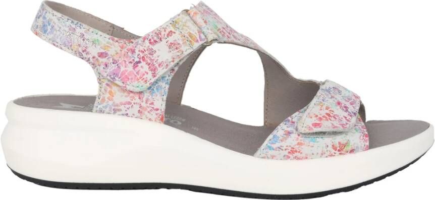 mephisto Kleurrijke Damessandaal Comfortabele Stijl Multicolor Dames