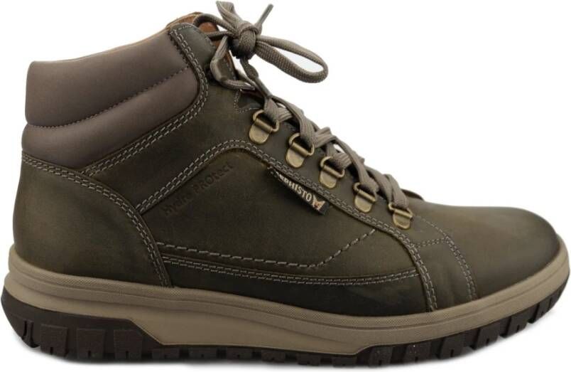 mephisto Lace-up Boots Groen Heren