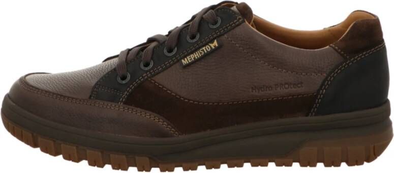 Mephisto PACO~NEVADA~~~~~~~~~~~~~~~~~~~ Vrije tijdsschoenenHeren veterschoenHeren sneakersCasual Bruin - Foto 2