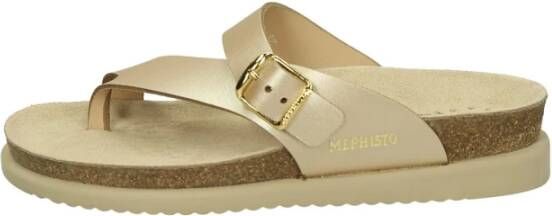 Mephisto Leren sandalen met gespsluiting