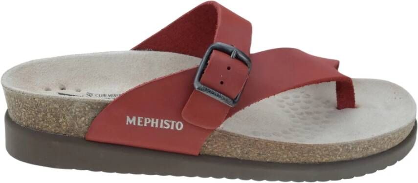Mephisto Lichtgewicht dames sandaal met Soft-Air technologie Red Dames