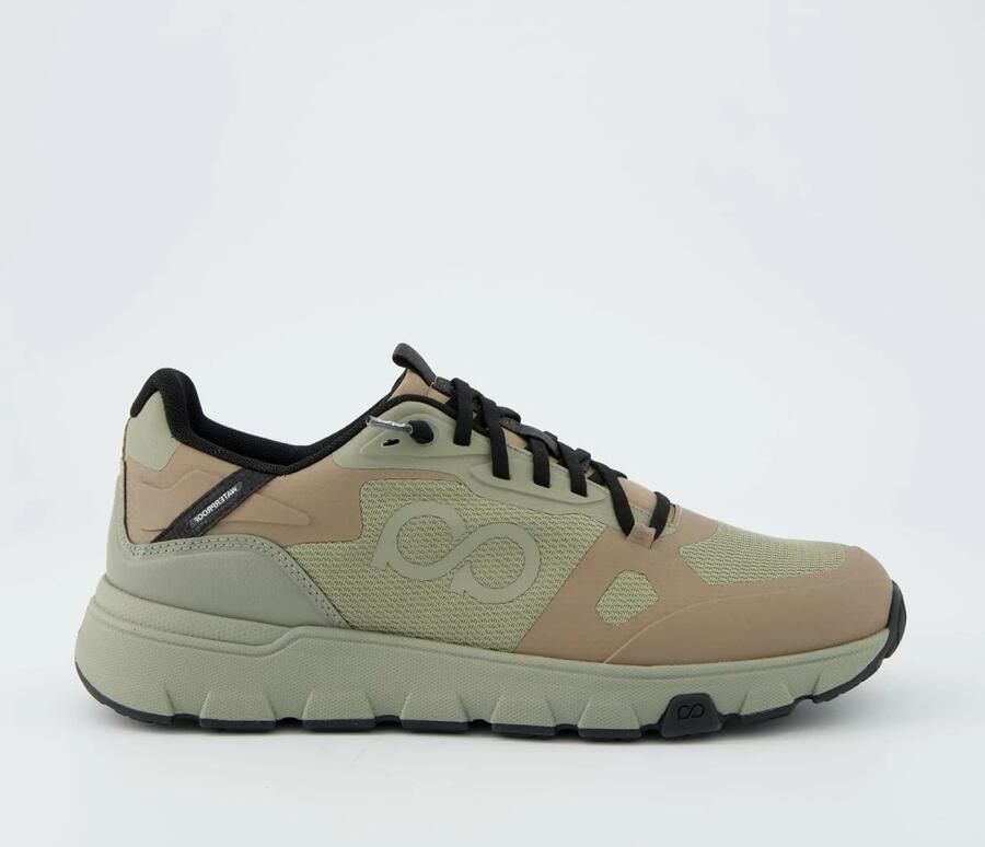 Tenhaag Sneakers laag donkerbeige olijfgroen - Foto 10