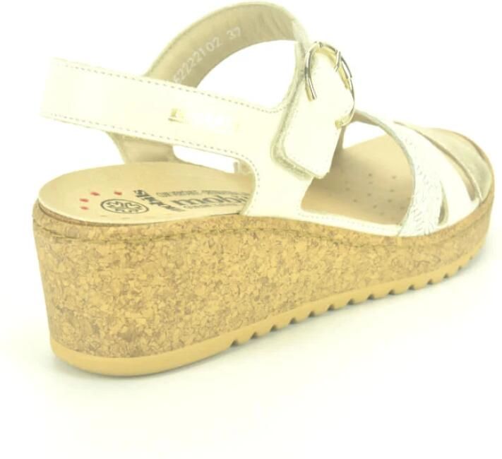 Mephisto Beige Goud Sandaal Bandjes - Foto 2