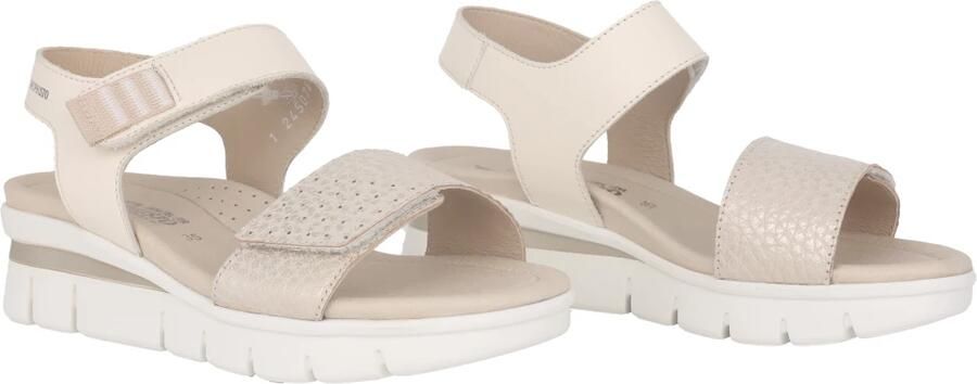 Mephisto Beige leren damessandaal Rosane