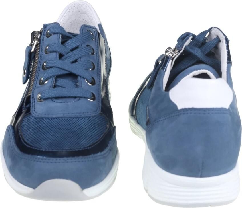 Mephisto Ylona dames veterschoen blauw - Foto 3