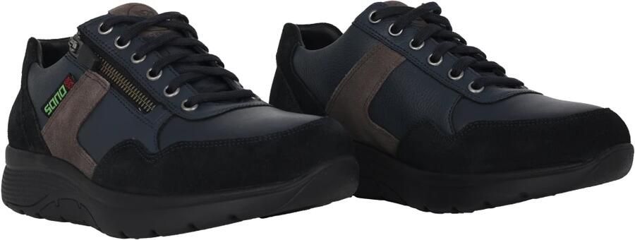 Mephisto Blauwe Rollende Wandelsneaker