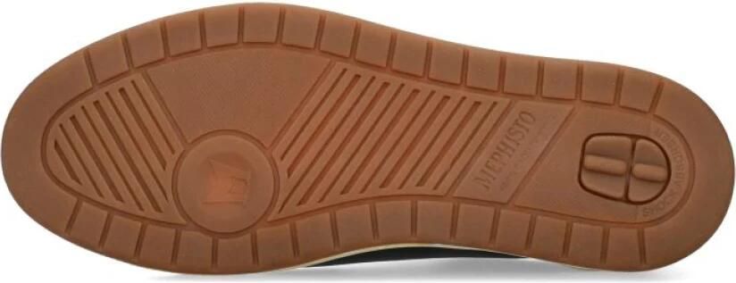 Mephisto Blauwe vetersneaker voor heren - Foto 4