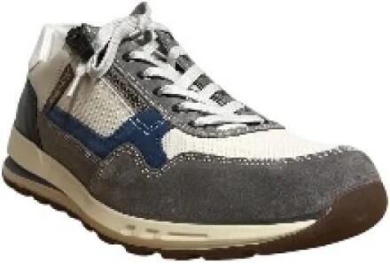Mephisto Sneaker Bradley Grey Blauw Offwhite Combi - Foto 12