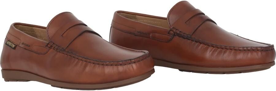 Mephisto Brandy Brown Mocassin
