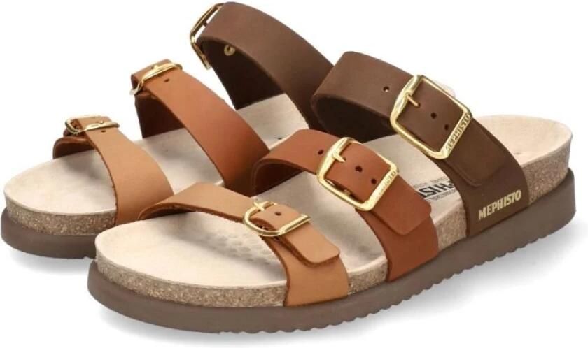 Mephisto Bruine Band Sandaal met SOFT-air Technologie - Foto 2