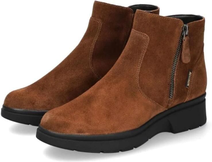 Mephisto Bruine enkellaars voor dames - Foto 2