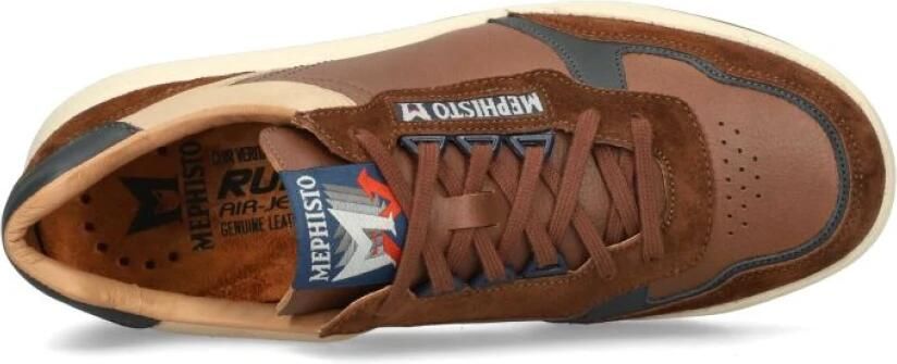 Mephisto Bruine Heren Sneaker Norwin Stijl - Foto 3