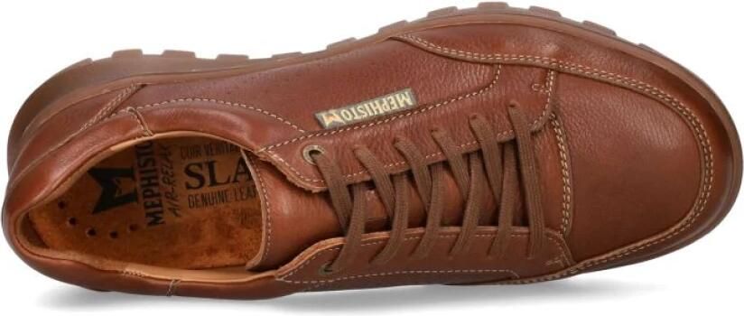 Mephisto Bruine vetersneaker trendy en comfortabel - Foto 3