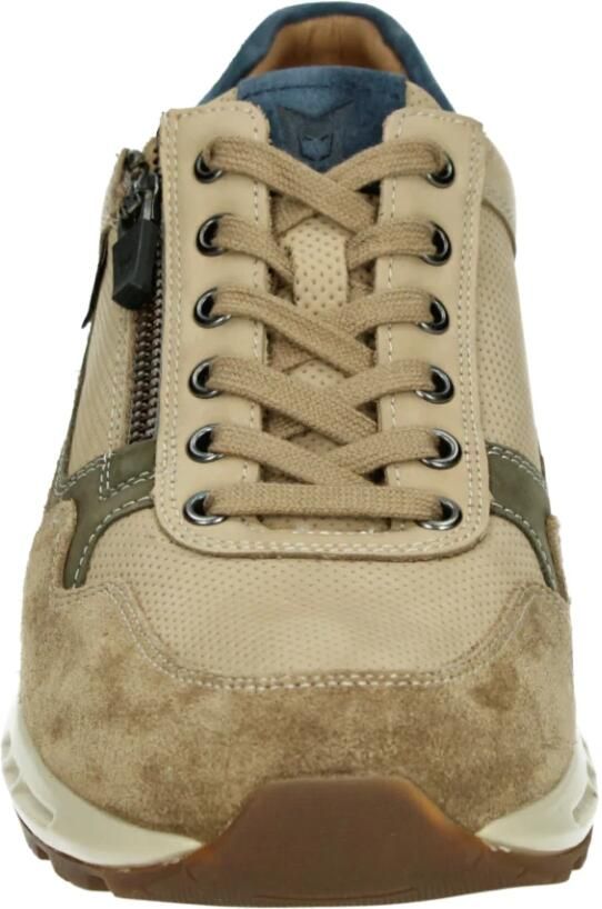 Mephisto BRADLEY VELSPORT Vrije tijdsschoenenHeren veterschoenHeren sneakersCasual Taupe - Foto 3