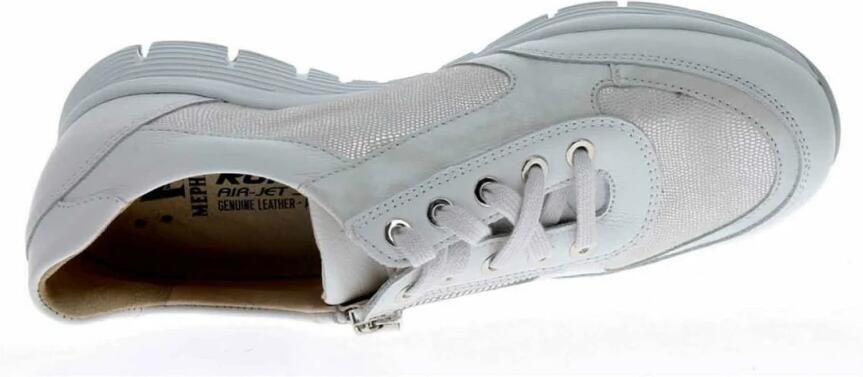Mephisto Ylona witte sneaker metallic accenten Kleur Wit) - Foto 3