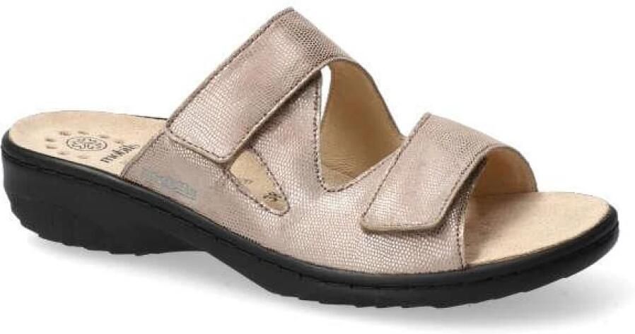 Mephisto Mobils Ergonomic Geva Taupe Slipper