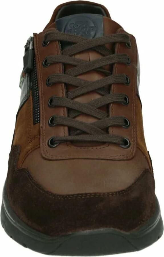 Mephisto sano AMORY VELSPORT Vrije tijdsschoenen Heren veterschoen Heren sneakersCasual Bruin - Foto 3
