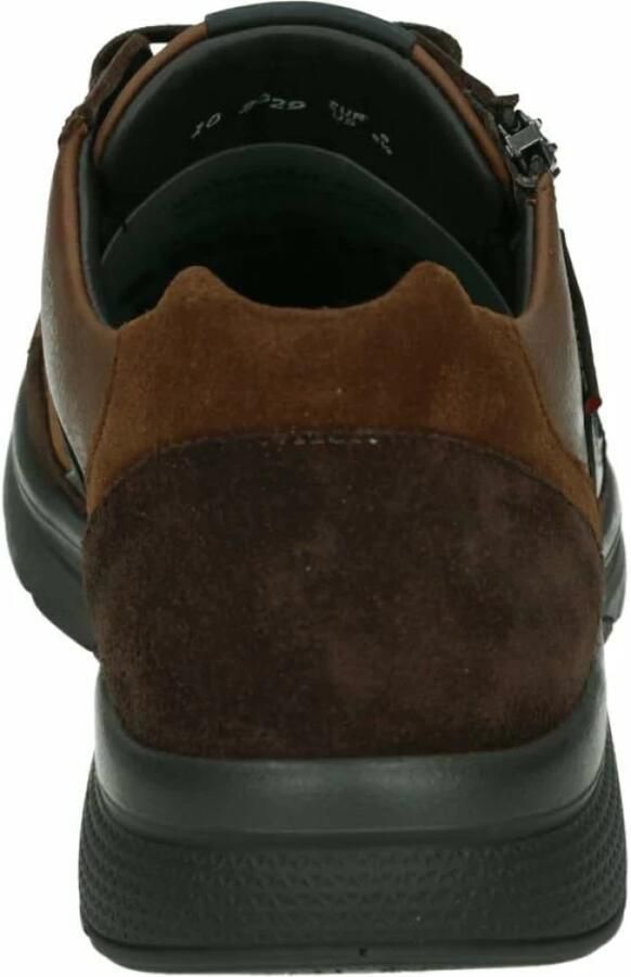 Mephisto sano AMORY VELSPORT Vrije tijdsschoenen Heren veterschoen Heren sneakersCasual Bruin - Foto 4