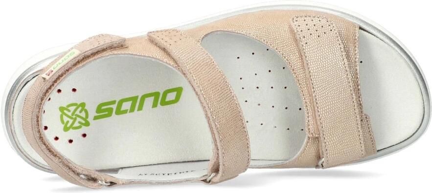 Mephisto Comfortabele brede pasvorm wandelsandaal beige - Foto 3
