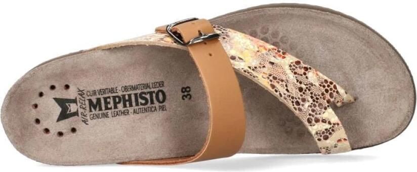 Mephisto Comfortabele Helen Mix damessandaal Brown Dames - Foto 3