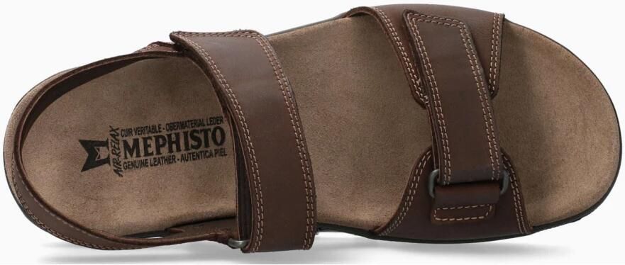 Mephisto SIMON heren sandaal donkerbruin - Foto 2