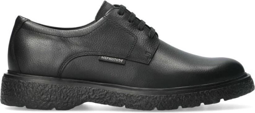 Mephisto Eddy heren veterschoen zwart