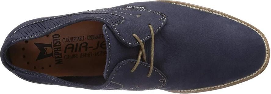 Mephisto Florian heren veterschoen blauw - Foto 3
