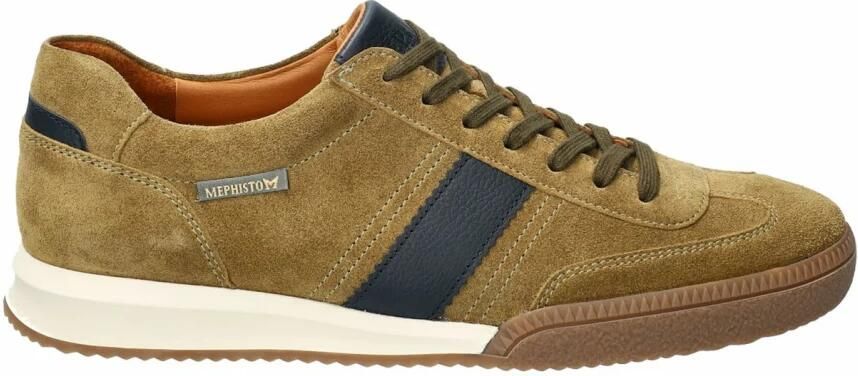 Mephisto ELYO VELSPORT Lage sneakersVrije tijdsschoenen Heren sneakers Cognac - Foto 5