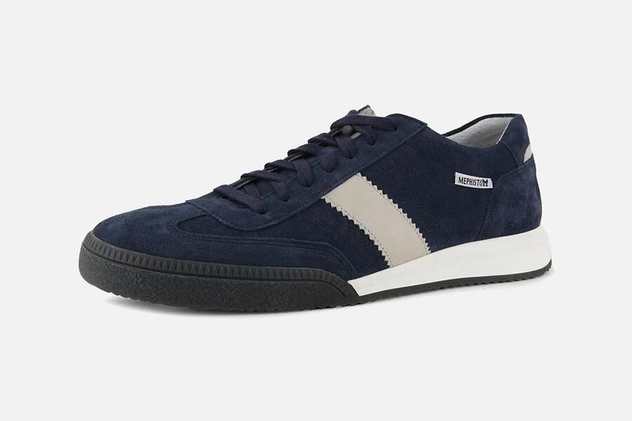 Mephisto Elyo Sneakers Heren Blauw - Foto 4